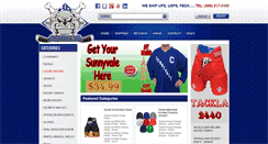 Desktop Screenshot of hockeydogs.com